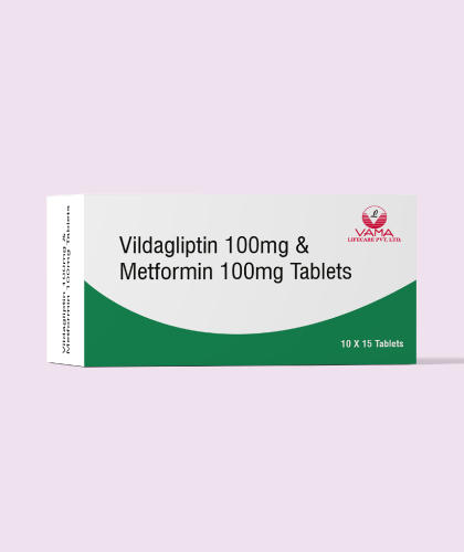 Vildagliptin-100mg-Metformin-100mg